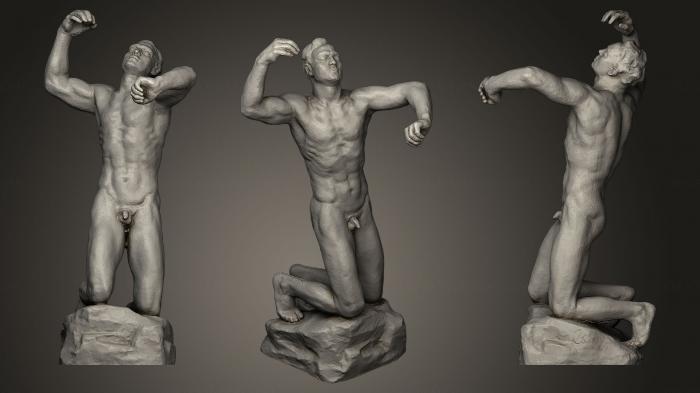 Figurines of people (STKH_0029) 3D model for CNC machine